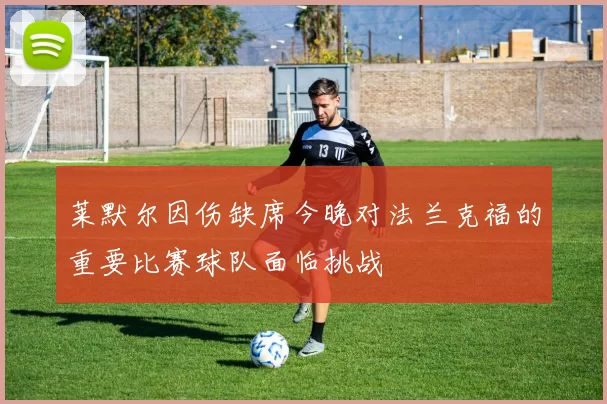 莱默尔因伤缺席今晚对法兰克福的重要比赛球队面临挑战